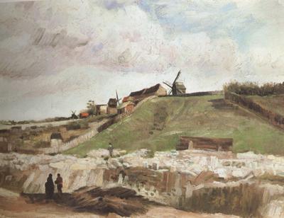 Vincent Van Gogh Montmartre:Quarry,the Mills (nn04) France oil painting art